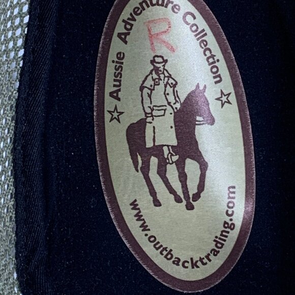 Outback Trading Co Mens Oilskin Willis 1470 Mesh Hat Medium Aussie Adventure - Picture 7 of 9